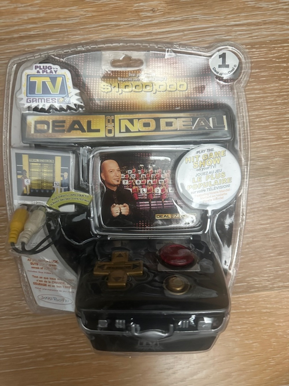 Deal or No Deal Plug & Play TV Game Console - Black